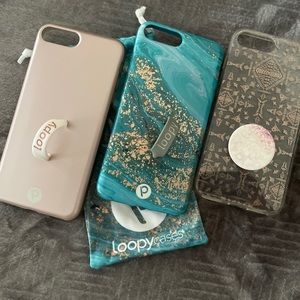 Apple 8 Plus Loopy Phone Case Bundle